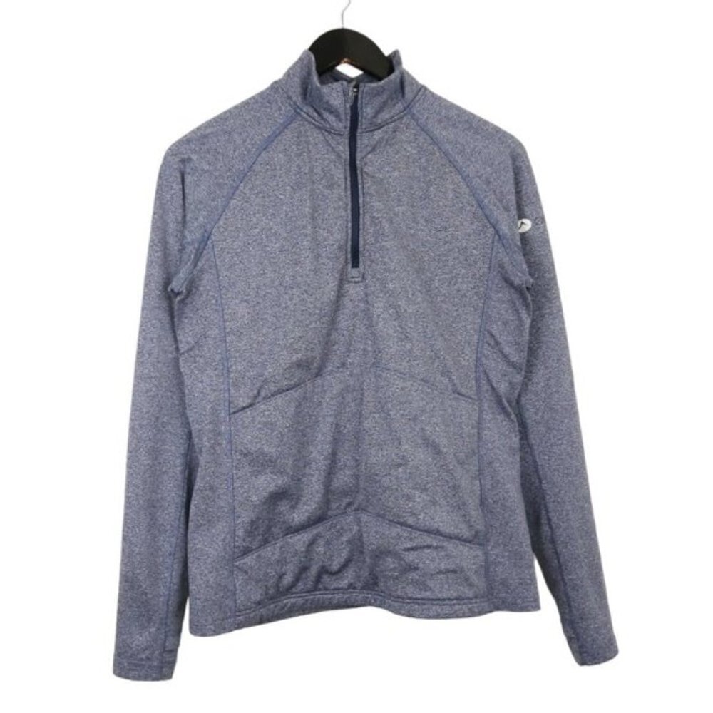 Oros Apparel Women's Explorer Quarter Zip in Celestial Heather Size Small